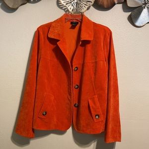 R.Q.T.      Orange jacket        Size L
